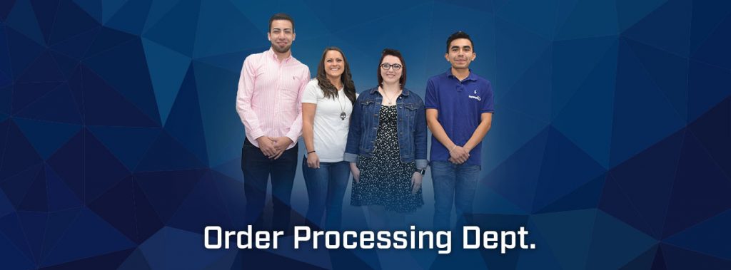 team Order Processing Dept.