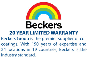 Beckers 20 Year Limited Warranty