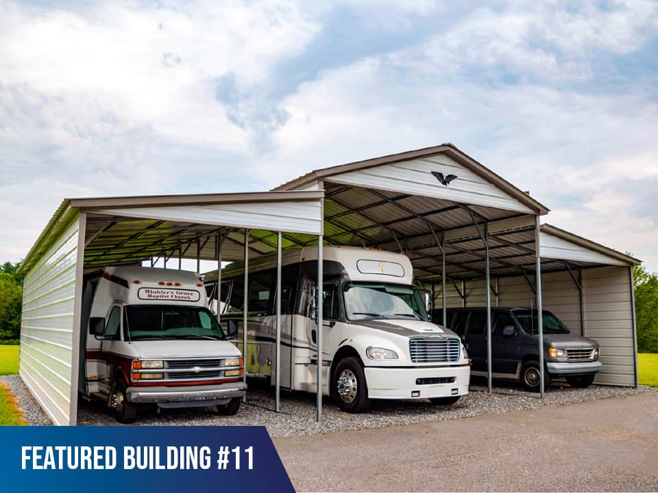 Covered Parking for Businesses: A Commercial Carport
