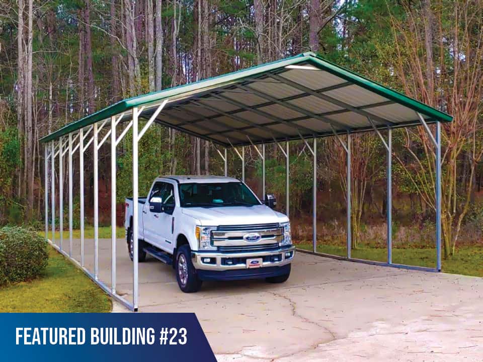 20x35x10 Click to customize! Eagle Carports