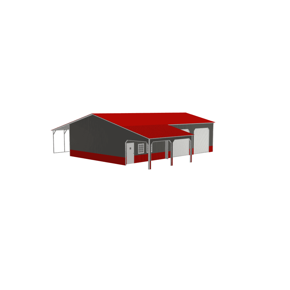 Featured Building 6820 54x50x1295 Eagle Carports