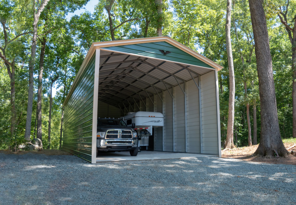 Featured Building 105 Original Picture 1 - Eagle Carports