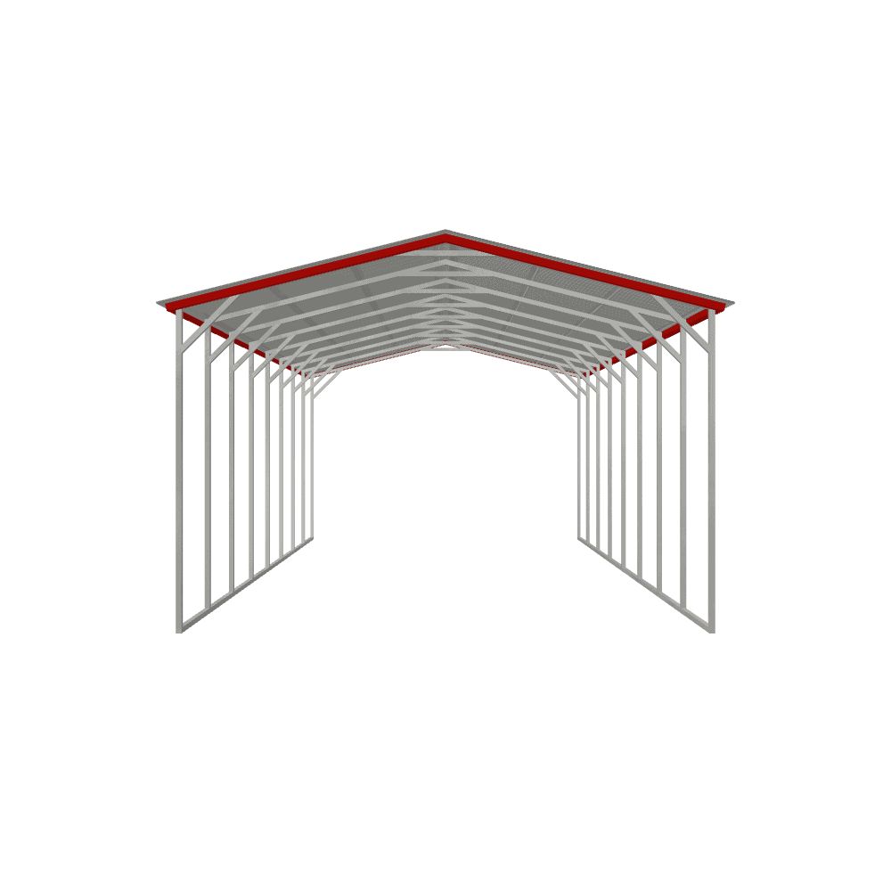 Featured Building 156 20x40x12 2 Eagle Carports