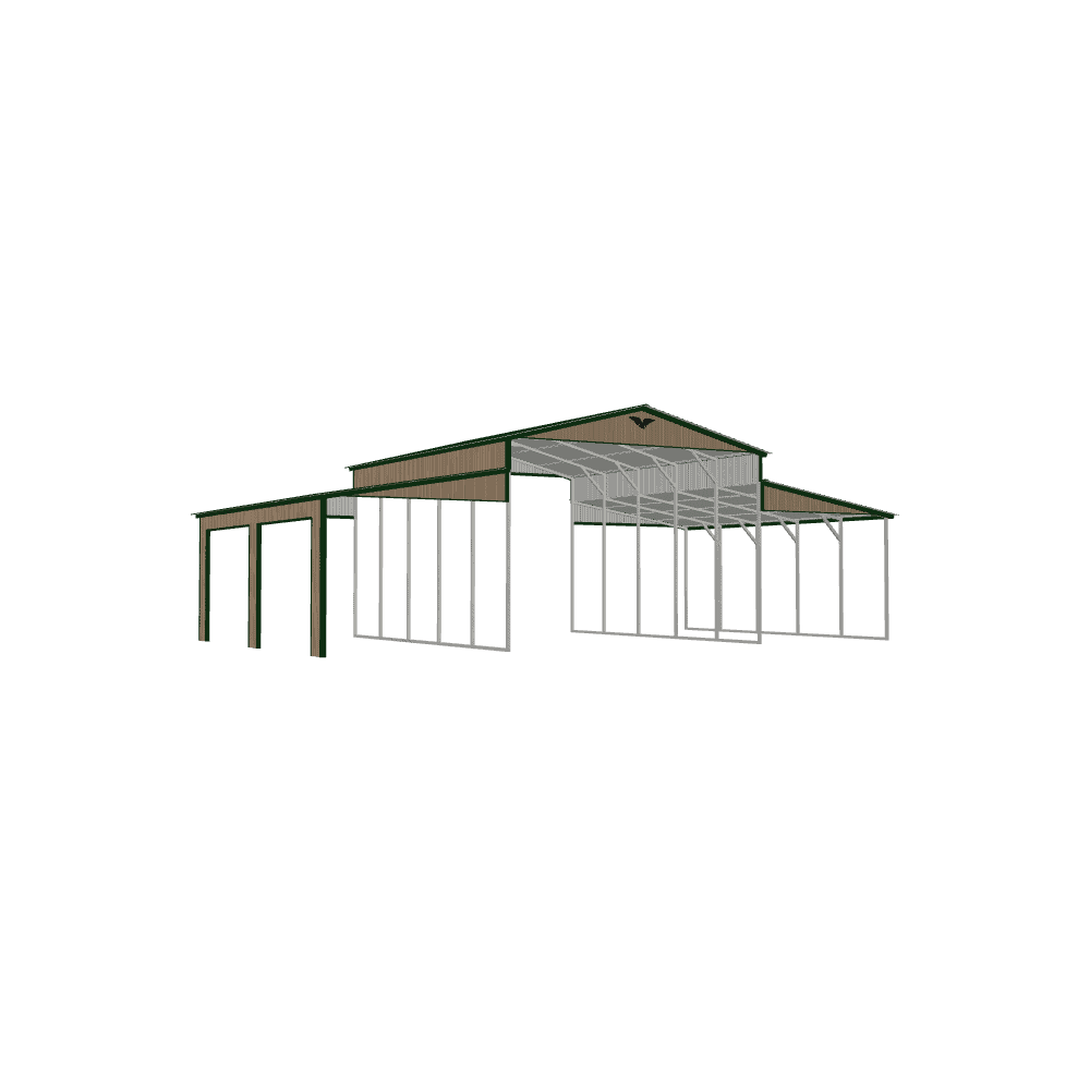 Featured Building 159 44x25x139 1 Eagle Carports