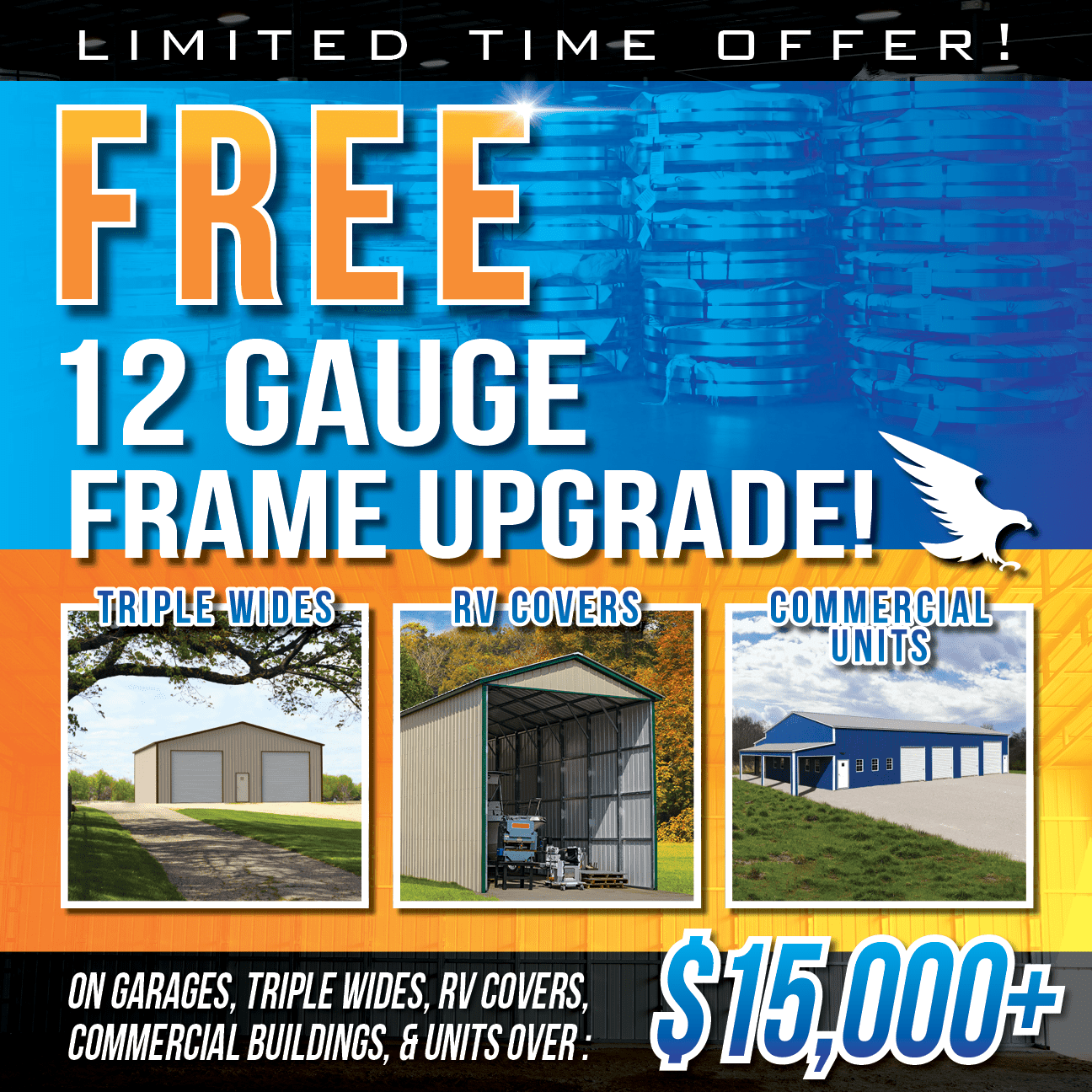 EC 12 GA FREE 2022 updated Eagle Carports