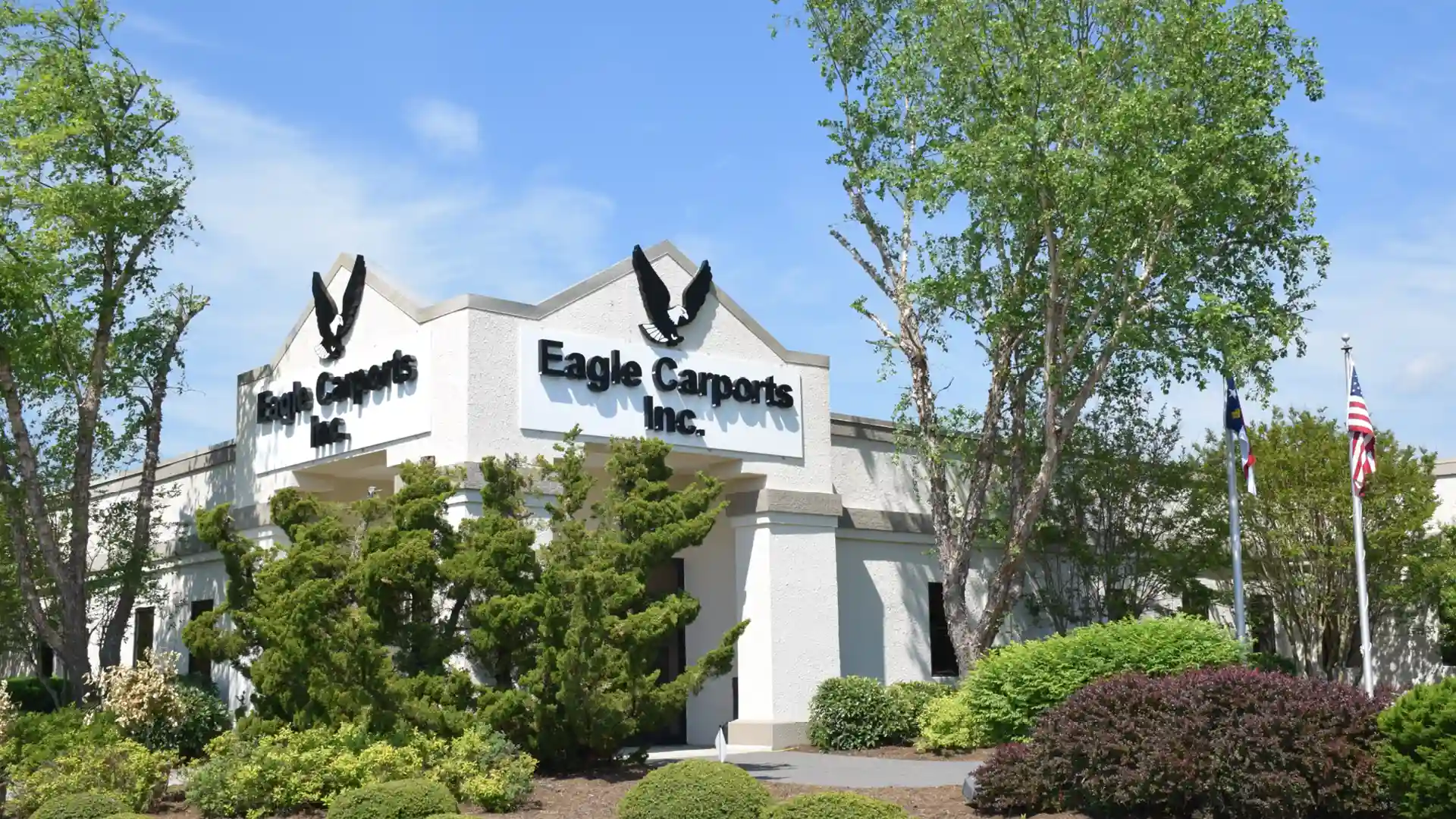 Eagle Carports building
