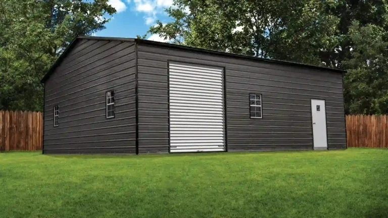 Metal Garage 28x45x11