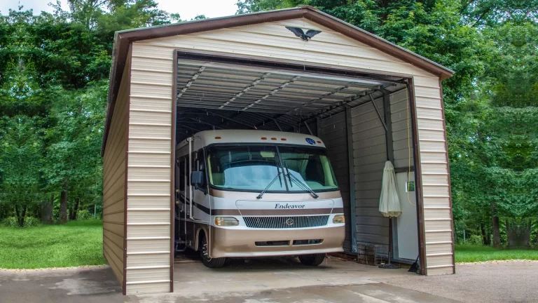 Metal RV Covers - Eagle Carports %