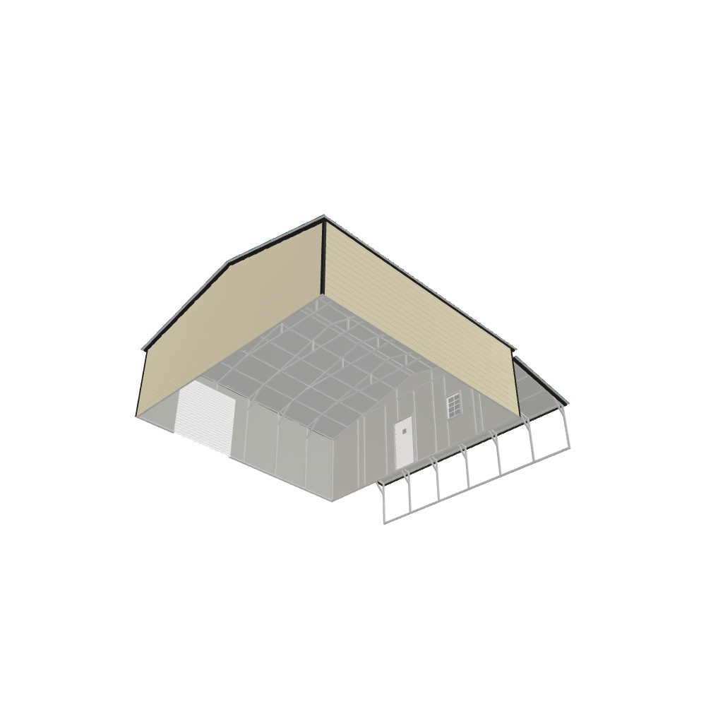 Featured Building 286 30x30x96 5 Eagle Carports