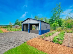 Dimensions of a 2-Car Garage provide additional garage space for two vehicles