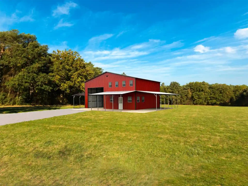 Different Material Scenarios for Detached Garages