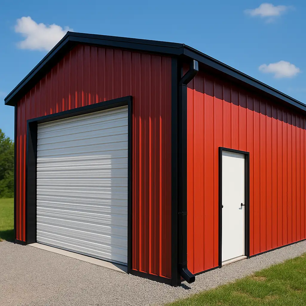 metal building gutters