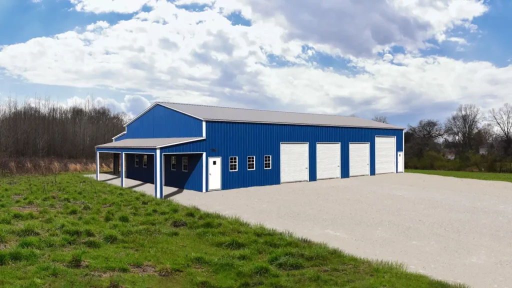 how long does a metal commercial building installation take?