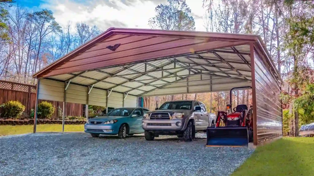 how long does a metal carport or RV cover installation take?